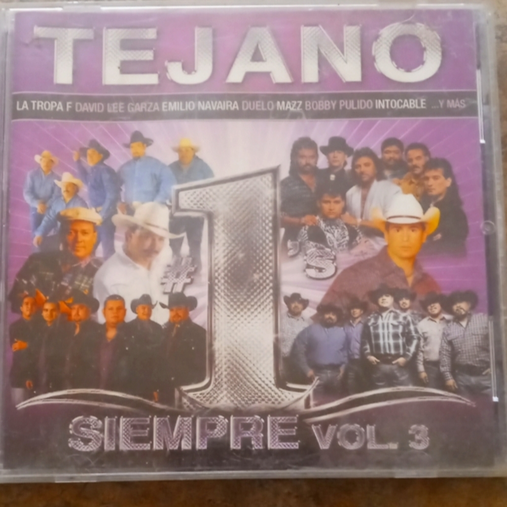 Tejano Siempre Vol. 3 CD - Purple Cover